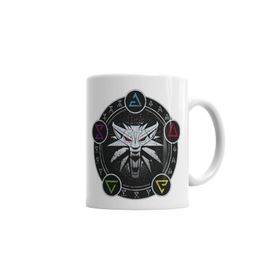 Baskı Dükkanı KB5327 Sibolos The Witcher Porselen Kupa Bardak