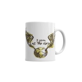 Baskı Dükkanı KB533 Harry Potter Golden Snitch Porselen Kupa Bardak