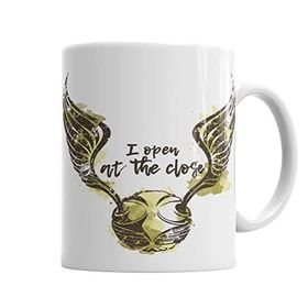 Baskı Dükkanı KB533 Harry Potter Golden Snitch Porselen Kupa Bardak
