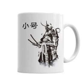 Baskı Dükkanı KB5347 Samurai Porselen Kupa Bardak