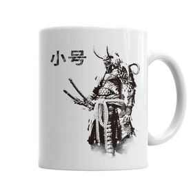 Baskı Dükkanı KB5347 Samurai Porselen Kupa Bardak