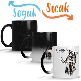 Baskı Dükkanı KB5347 Samurai Porselen Kupa Bardak