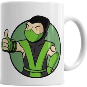 Baskı Dükkanı KB5364 Reptile Vault Boy Porselen Kupa Bardak