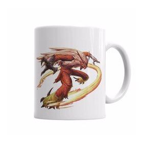 Baskı Dükkanı KB5369 Realistic Blaziken Porselen Kupa Bardak