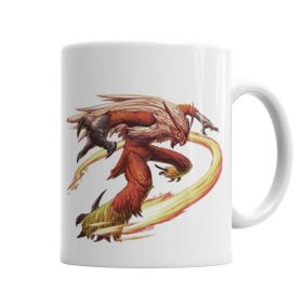 Baskı Dükkanı KB5369 Realistic Blaziken Porselen Kupa Bardak