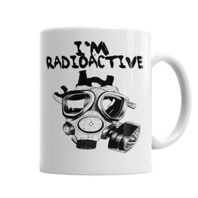 Baskı Dükkanı KB5372 Radioactive Porselen Kupa Bardak