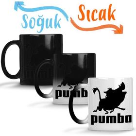 Baskı Dükkanı KB5374 Pumba Porselen Kupa Bardak