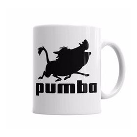 Baskı Dükkanı KB5374 Pumba Porselen Kupa Bardak