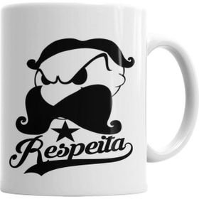 Baskı Dükkanı KB5380 Popeye Bravo Respeita Porselen Kupa Bardak