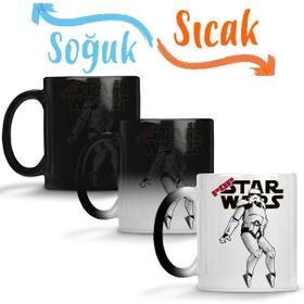 Baskı Dükkanı KB5381 Pop Star Wars Porselen Kupa Bardak