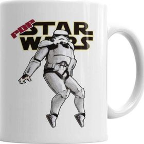 Baskı Dükkanı KB5381 Pop Star Wars Porselen Kupa Bardak