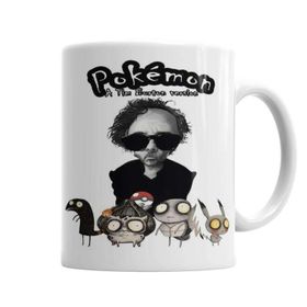 Baskı Dükkanı KB5385 Pokemon Tim Burton Porselen Kupa Bardak