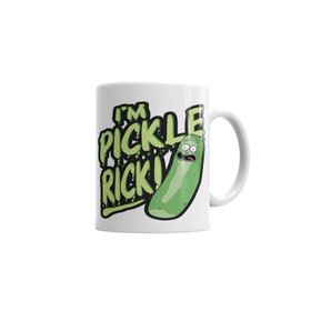 Baskı Dükkanı KB5388 Pickle Rick Porselen Kupa Bardak