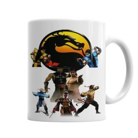 Baskı Dükkanı KB5393 Pedido Do Clıente Mortal Combat Porselen Kupa Bardak