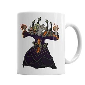 Baskı Dükkanı KB5403 Warlock Junkrat Porselen Kupa Bardak