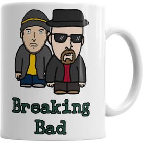 Baskı Dükkanı KB5404 Walter White E Jesse Pinkman Porselen Kupa Bardak