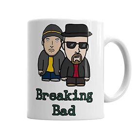 Baskı Dükkanı KB5404 Walter White E Jesse Pinkman Porselen Kupa Bardak