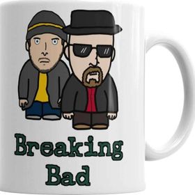 Baskı Dükkanı KB5404 Walter White E Jesse Pinkman Porselen Kupa Bardak