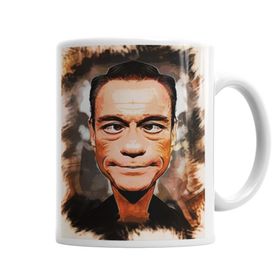 Baskı Dükkanı KB5416 Van Damme Porselen Kupa Bardak