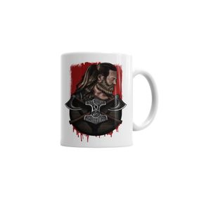 Baskı Dükkanı KB5418 Valhalla Porselen Kupa Bardak