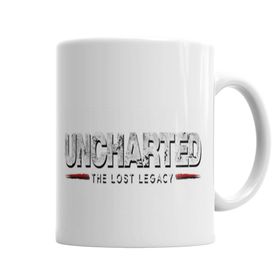 Baskı Dükkanı KB5422 Uncharted The Lost Legacy Logo Porselen Kupa Bardak