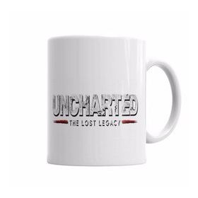 Baskı Dükkanı KB5422 Uncharted The Lost Legacy Logo Porselen Kupa Bardak