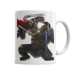 Baskı Dükkanı KB5440 Thor Ragnarok Marvel Porselen Kupa Bardak