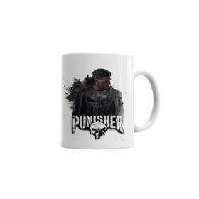 Baskı Dükkanı KB5446 The Punısher Justiceiro Serie Porselen Kupa Bardak