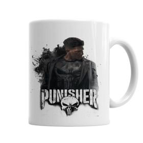 Baskı Dükkanı KB5446 The Punısher Justiceiro Serie Porselen Kupa Bardak