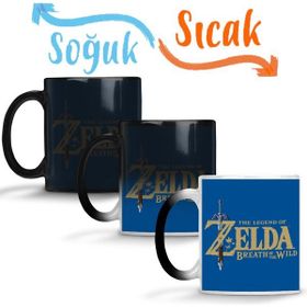 Baskı Dükkanı KB5451 The Legend Of Zelda Breath Of The Wild Porselen Kupa Bardak