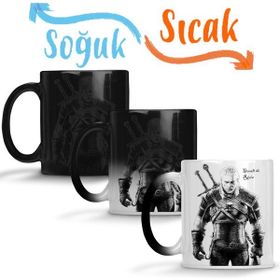 Baskı Dükkanı KB5463 The Witcher 3 Porselen Kupa Bardak