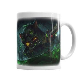 Baskı Dükkanı KB5472 Teemo Porselen Kupa Bardak