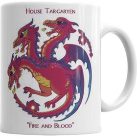 Baskı Dükkanı KB5476 Targaryen Porselen Kupa Bardak
