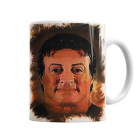 Baskı Dükkanı KB5482 Sylvester Stallone Rambo Porselen Kupa Bardak