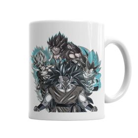 Baskı Dükkanı KB5488 Super Sayajin Porselen Kupa Bardak