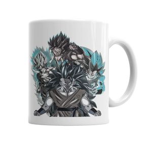 Baskı Dükkanı KB5488 Super Sayajin Porselen Kupa Bardak