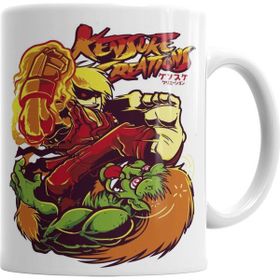Baskı Dükkanı KB5496 Street Atari Porselen Kupa Bardak
