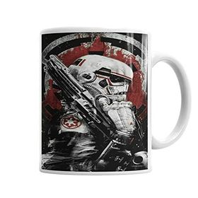 Baskı Dükkanı KB5498 Stormtrooper Star Wars Porselen Kupa Bardak