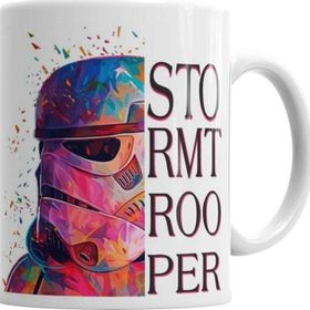 Baskı Dükkanı KB5498 Stormtrooper Star Wars Porselen Kupa Bardak