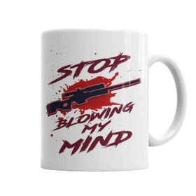 Baskı Dükkanı KB5499 Stop Blowing My Mind Porselen Kupa Bardak