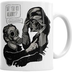 Baskı Dükkanı KB55 Are You My Mummy Porselen Kupa Bardak