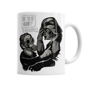 Baskı Dükkanı KB55 Are You My Mummy Porselen Kupa Bardak