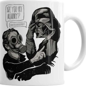 Baskı Dükkanı KB55 Are You My Mummy Porselen Kupa Bardak