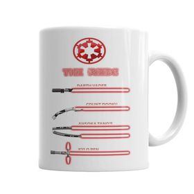 Baskı Dükkanı KB5500 Star Wars The Reds Porselen Kupa Bardak