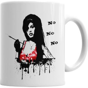Baskı Dükkanı KB5501 Amy Rock Porselen Kupa Bardak