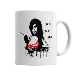 Baskı Dükkanı KB5501 Amy Rock Porselen Kupa Bardak