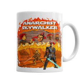 Baskı Dükkanı KB5502 Anarchist Skywalker Star Wars Porselen Kupa Bardak