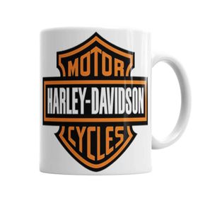 Baskı Dükkanı KB551 Harley Davidson Porselen Kupa Bardak