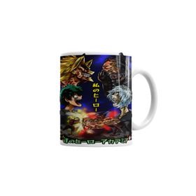 Baskı Dükkanı KB5517 All Might Vs All For One Porselen Kupa Bardak