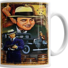 Baskı Dükkanı KB5523 Al Capone Madre Loca Porselen Kupa Bardak